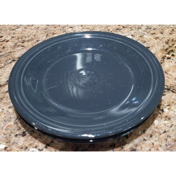 Fiestaware Slate Grey (set of 2) 10.5" Dinner Plates Fiesta